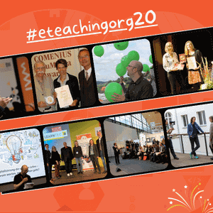 Bild mit Mitarbeitenden des Portals Fotos mit Teammitgliedern bei verschiedenen Veranstaltungen