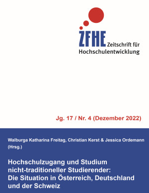 Deckblatt: ZFHE Heft 17/4 Deckblatt: ZFHE Heft 17/4