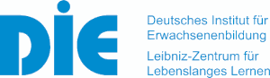 Logo: Deutsche Institut für Erwachsenenbildung – Leibniz-Zentrum für Lebenslanges Lernen e.V. (kurz: DIE) Logo: Deutsche Institut für Erwachsenenbildung – Leibniz-Zentrum für Lebenslanges Lernen e.V. (kurz: DIE)