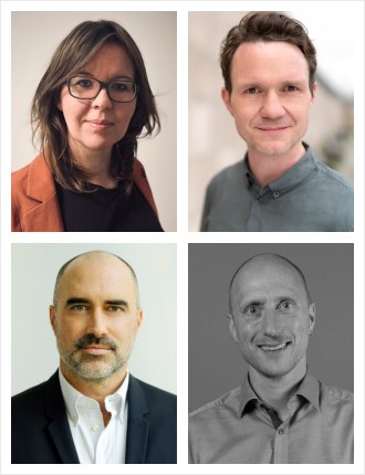 Katharina Opper (FernUniversität in Hagen), Stefan Göllner (KI-Campus), Prof. Dr. Christian Kellermann (DFKI) und Prof. Dr. Malte Pries (DSHS) Bild von Katharina Opper, Stefan Göllner, Prof. Dr. Christian Kellermann und Prof. Dr. Malte Pries