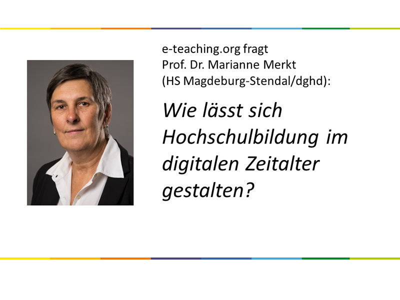 Statement Merkt Marianne Merkt